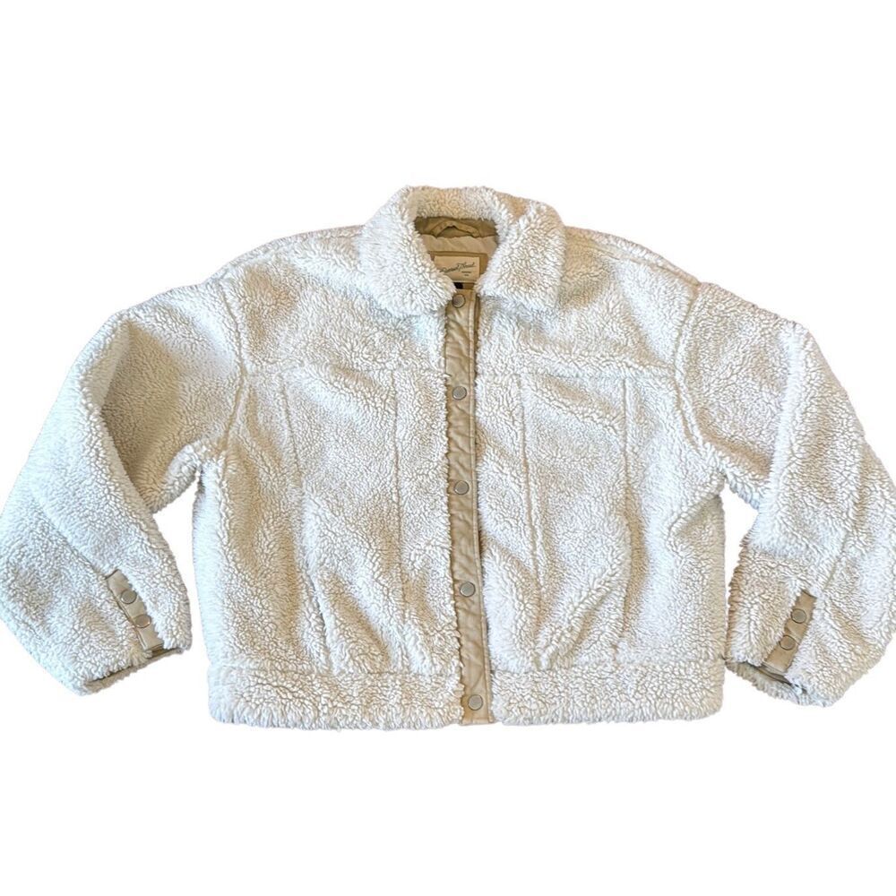 Universal Thread Sherpa snap front fleece jacket large - Picture 2 of 8